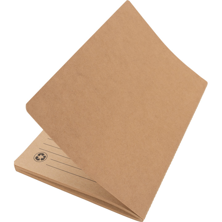 Notatnik A5 w linie z papieru z recyklingu BENEDETTO