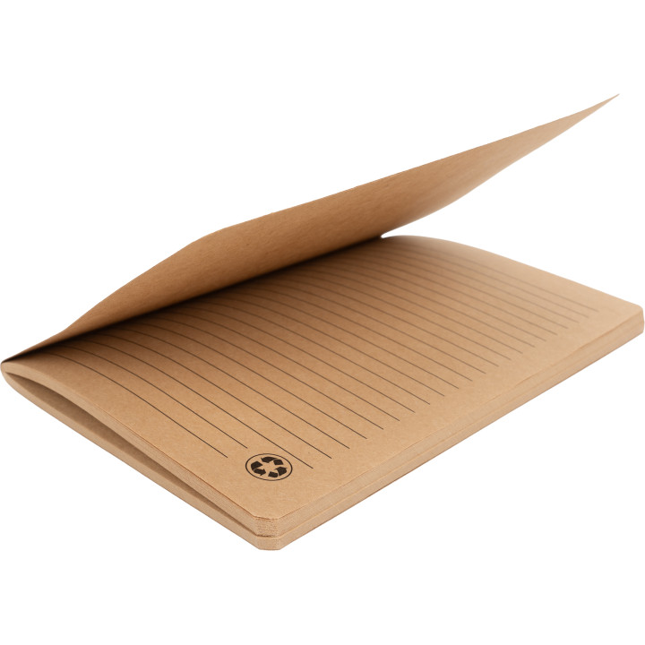 Notatnik A5 w linie z papieru z recyklingu BENEDETTO