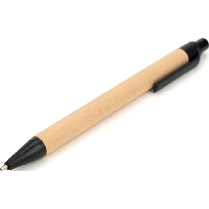 Notatnik w linie z długopisem tekturowym EUGENIO