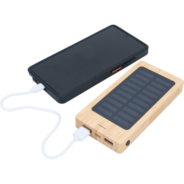 Power bank 8000 mAh solarny VALENTINA