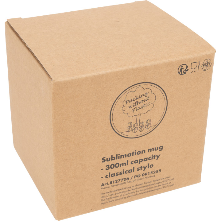 Kubek ceramiczny do sublimacji 300 ml SALVADOR