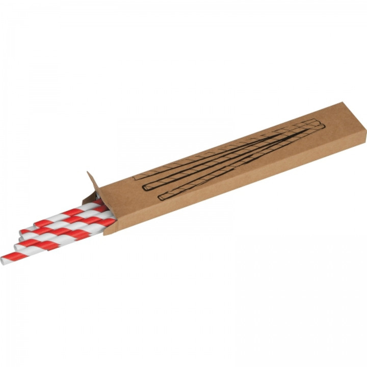 Słomki do napojów tekturowe 10 szt. LINA