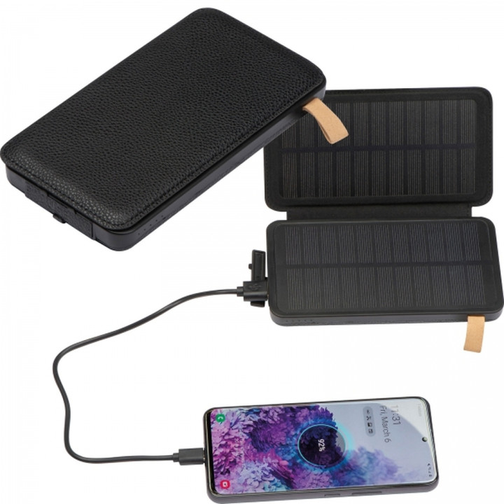 Power bank 8000 mAh solarny BRUNA