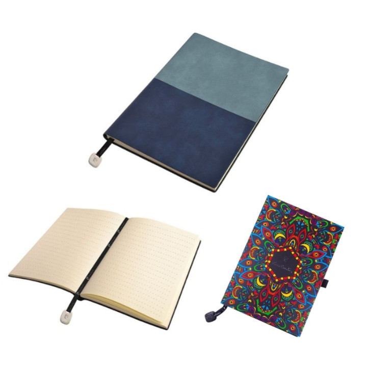 Notatnik A5 w kropki REPORTER Pierre Cardin