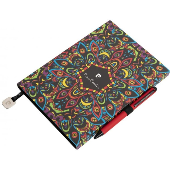 Notatnik A5 w kropki i długopis REPORTER Pierre Cardin