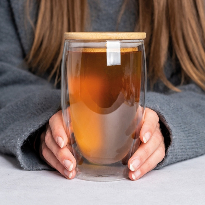 Szklanka z pokrywką 500 ml ARNOLD