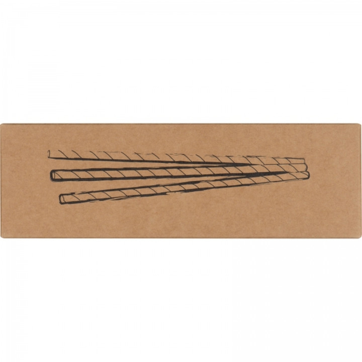 Słomki do napojów tekturowe 100 szt. CARTER