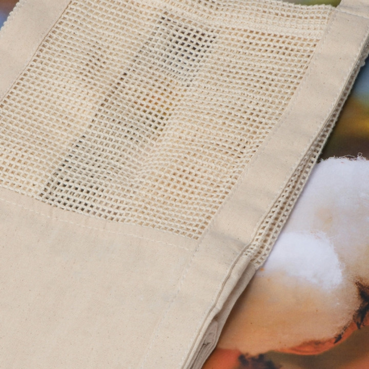 Torba bawełniana z siateczką 150 g/m2 BENEDIKT