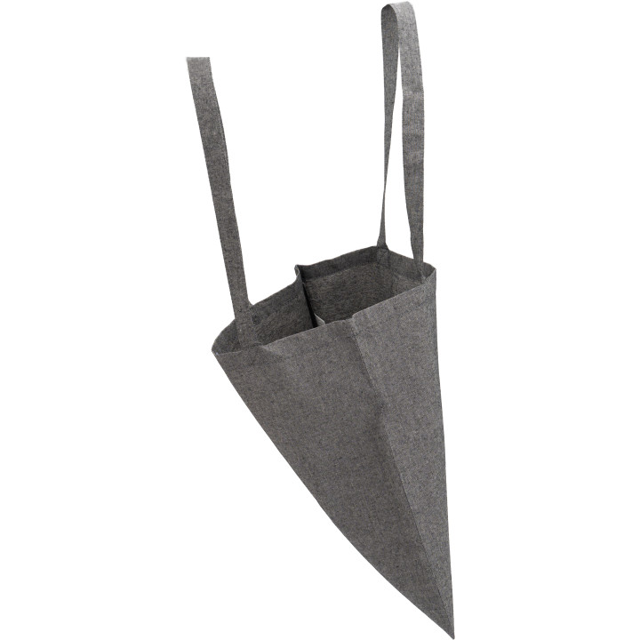 Torba bawełniana z recyklingu z długimi uszami 140 g/m2 LAMBERTO