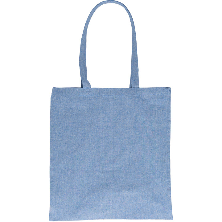 Torba bawełniana z recyklingu z długimi uszami 140 g/m2 LAMBERTO