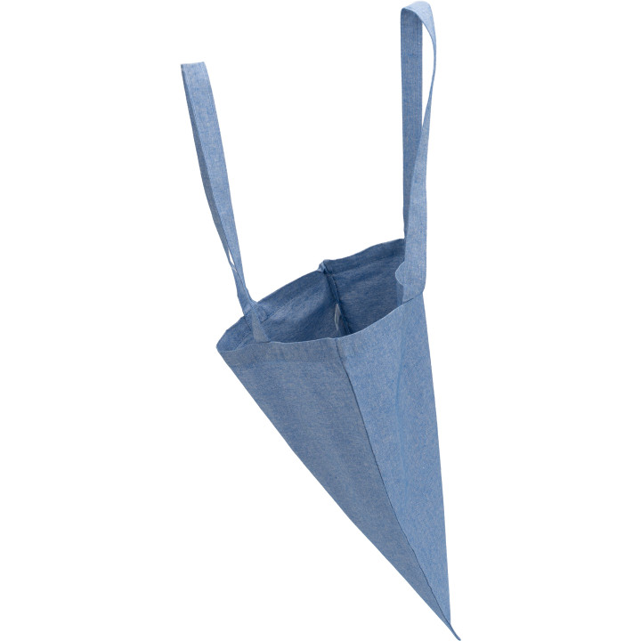 Torba bawełniana z recyklingu z długimi uszami 140 g/m2 LAMBERTO