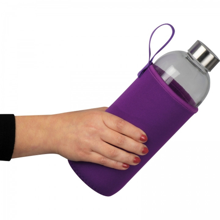 Butelka szklana z pokrowcem 1000 ml JESSICA