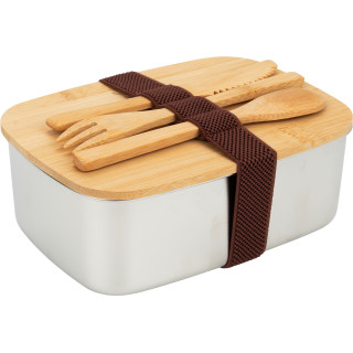 Lunch box ze sztućcami 950 ml JULIANA