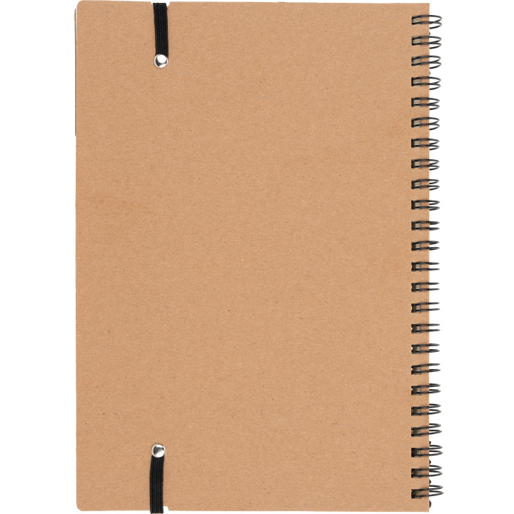 Notatnik A5 w kropki z karteczkami do markowania CATHARINA