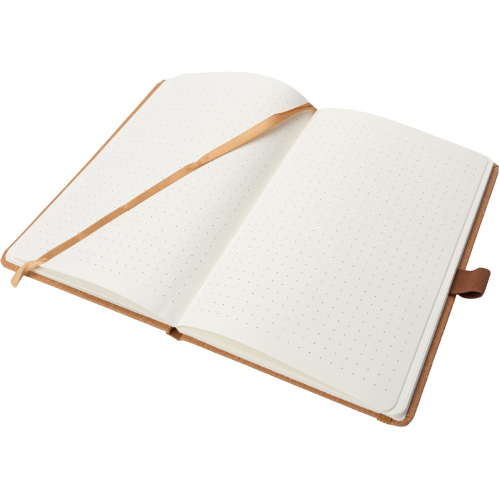 Notatnik A5 w kropki z papieru z recyklingu AGNESE