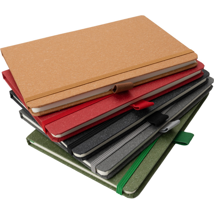 Notatnik A5 w kropki z papieru z recyklingu AGNESE