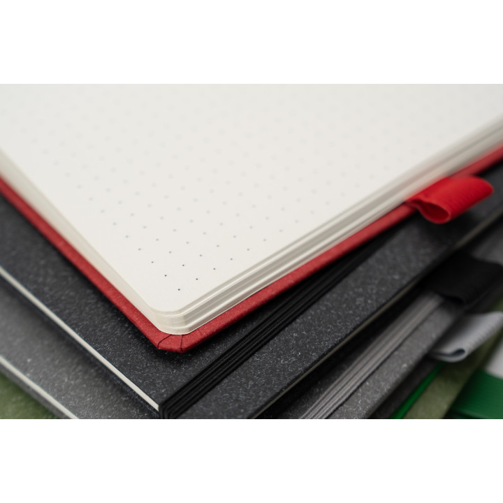 Notatnik A5 w kropki z papieru z recyklingu AGNESE