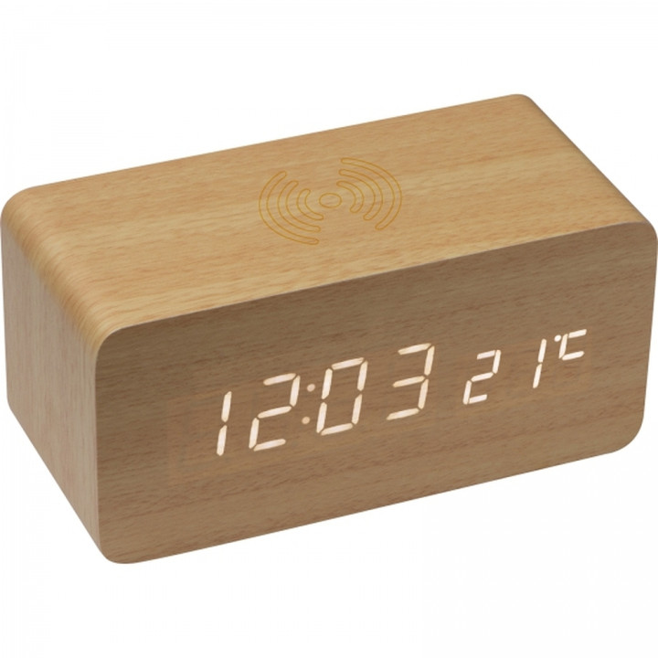 Zegar z ładowarką indukcyjną DELILAH