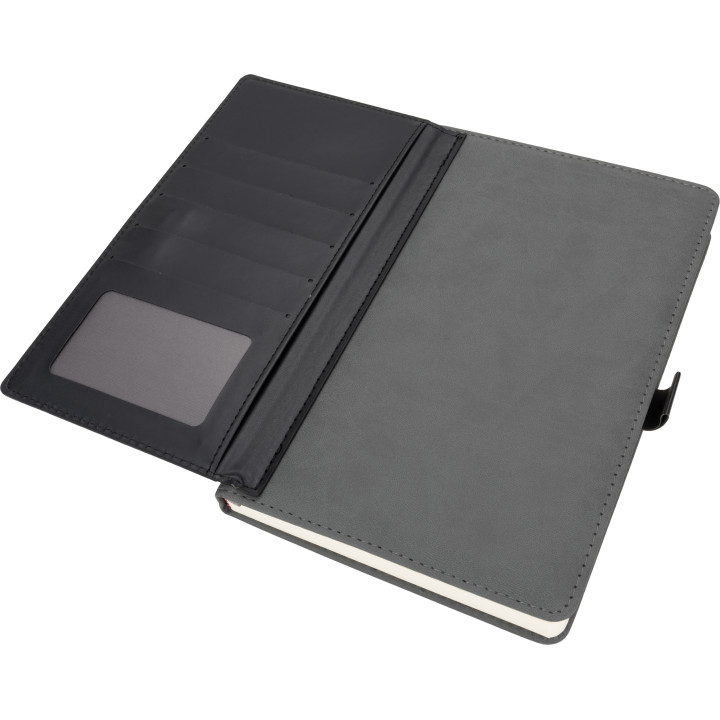 Notatnik A5 w linie z wizytownikiem MARTIN