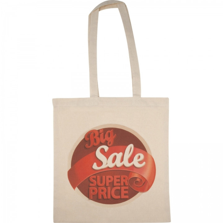 Torba bawełniana z długimi uszami 140 g/m2 GIOVANNI