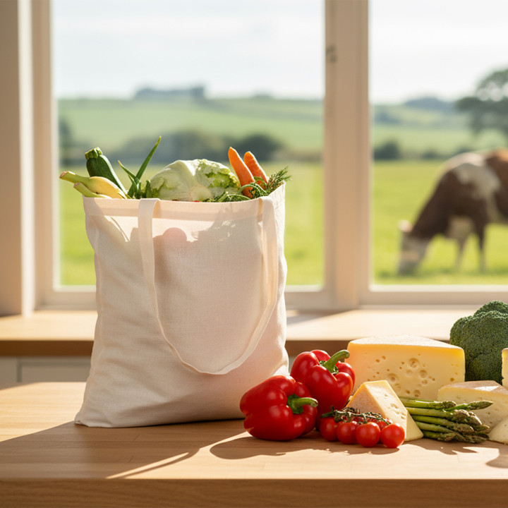 Torba bawełniana z długimi uszami 140 g/m2 GIOVANNI