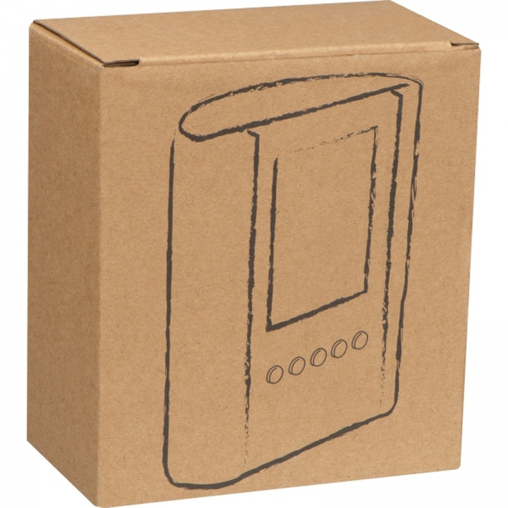 Stojak biurkowy z zegarem STEFANO