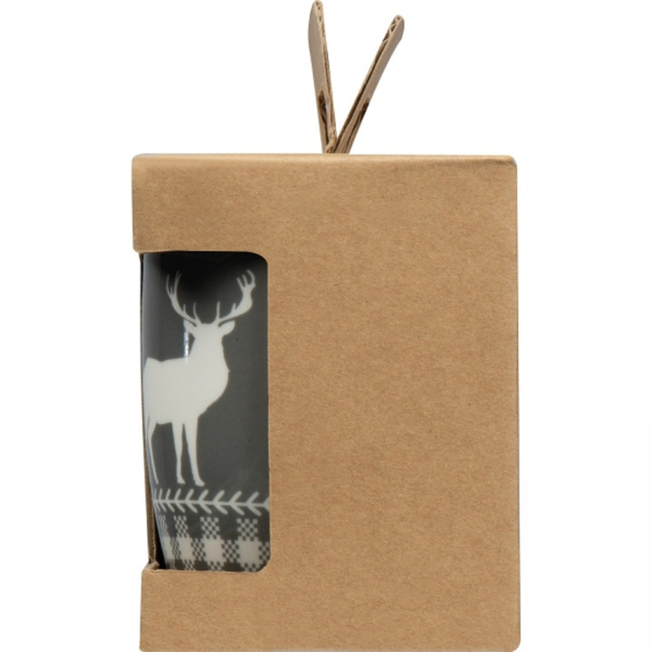 Zestaw 2 świątecznych kubków porcelanowych 300 ml ARMIN