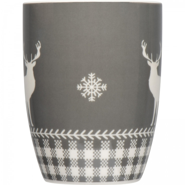 Zestaw 2 świątecznych kubków porcelanowych 300 ml ARMIN