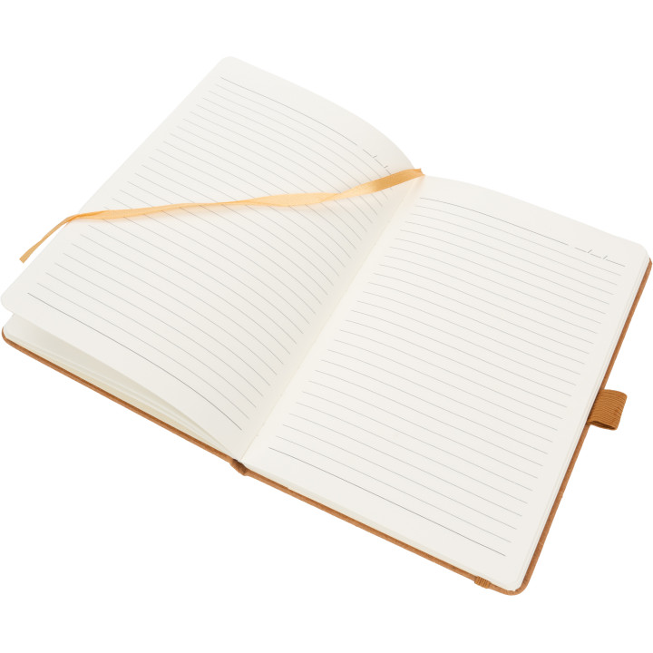 Notatnik A5 w linie ze skóry z recyklingu TRACY