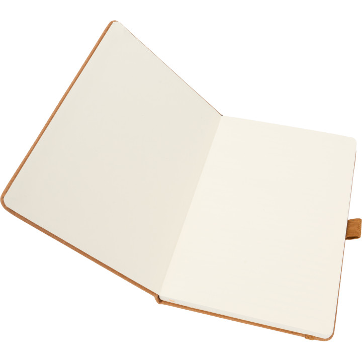 Notatnik A5 w linie ze skóry z recyklingu TRACY