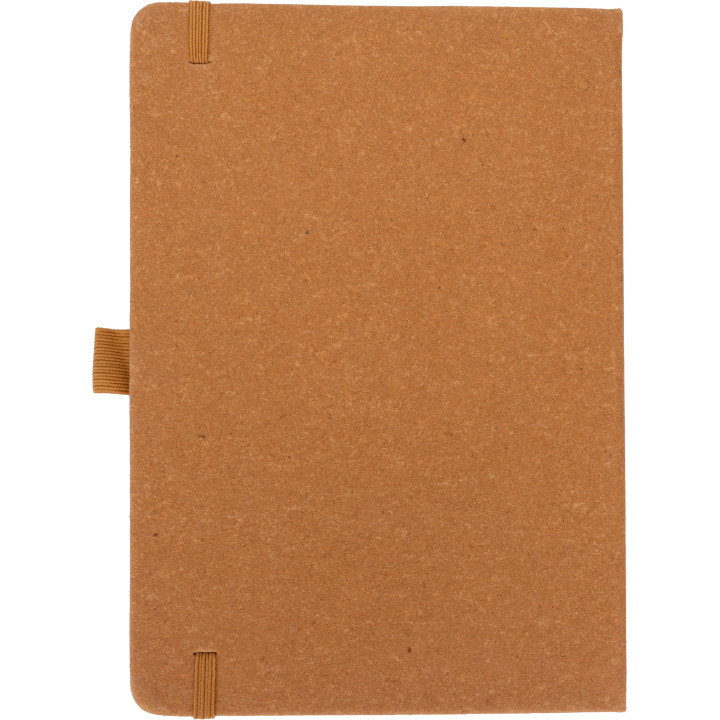 Notatnik A5 w linie ze skóry z recyklingu TRACY