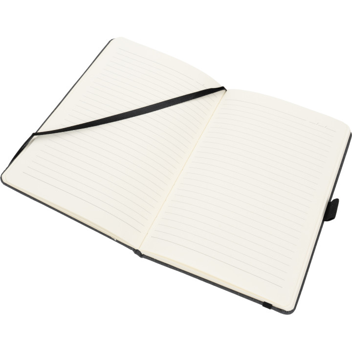 Notatnik A5 w linie ze skóry z recyklingu TRACY