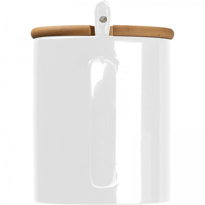 Kubek ceramiczny z łyżeczką 300 ml LOTHAR