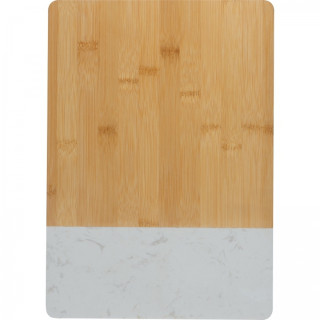 Deska kuchenna bambusowa z marmurem JESUS