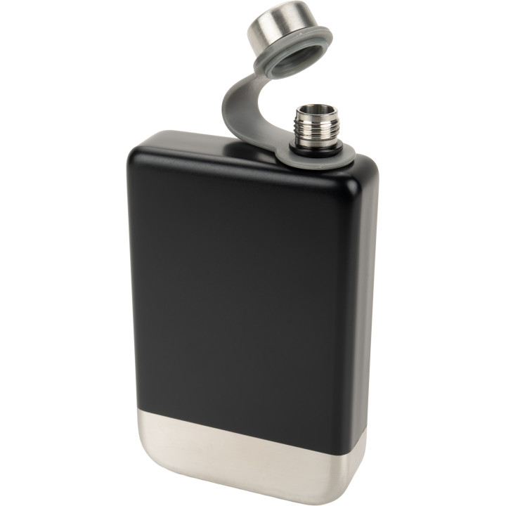 Zestaw piersiówka 266 ml, kieliszki 30 ml i lejek TAHAT Schwarzwolf