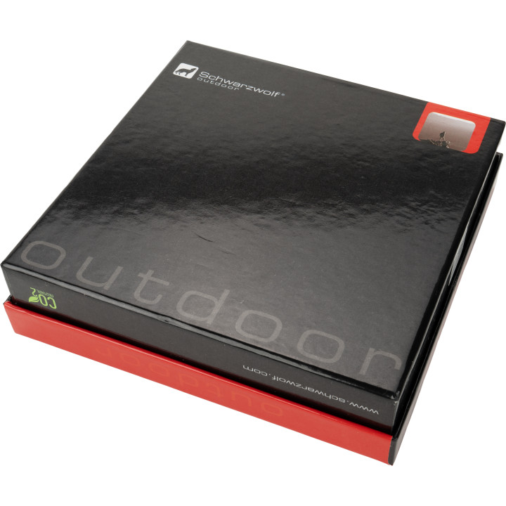 Zestaw piersiówka 266 ml, kieliszki 30 ml i lejek TAHAT Schwarzwolf