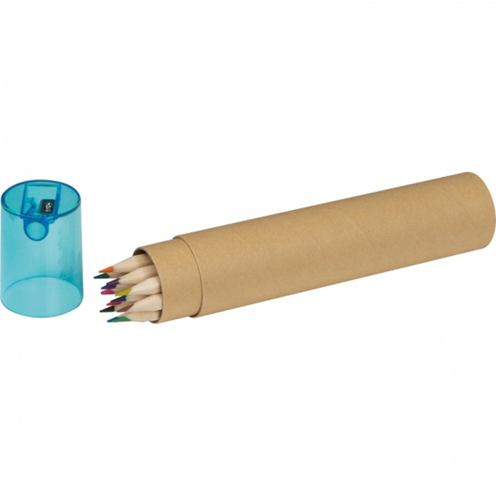 Kredki drewniane 12 kolorów MIA