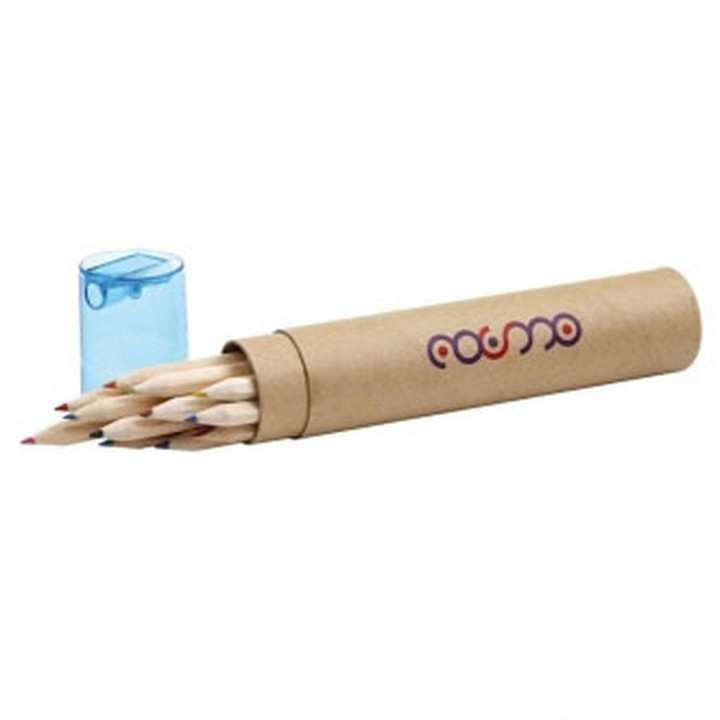 Kredki drewniane 12 kolorów MIA