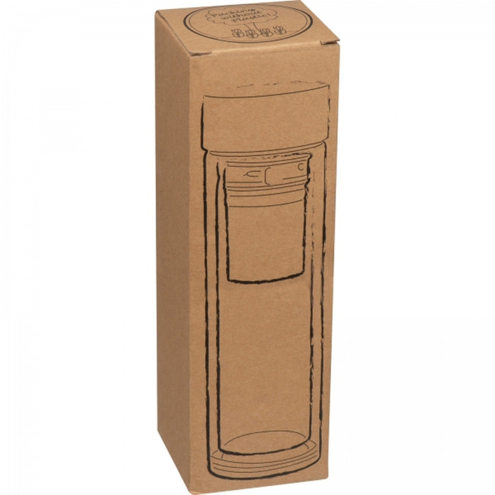 Butelka szklana termiczna 420 ml HENDRIK