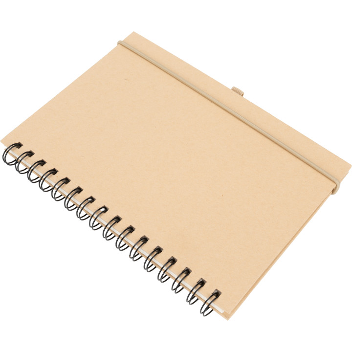 Notatnik A5 w linie z papieru z recyklingu ALINA