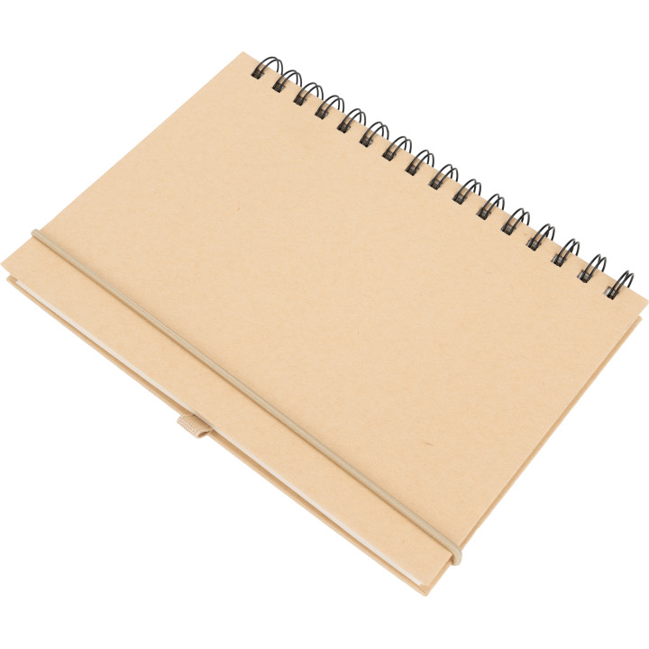 Notatnik A5 w linie z papieru z recyklingu ALINA