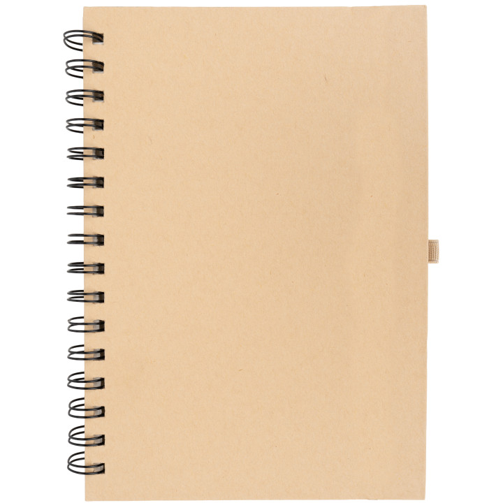 Notatnik A5 w linie z papieru z recyklingu ALINA