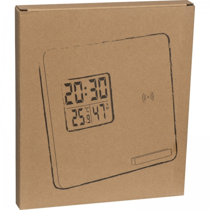 Stacja pogodowa z ładowarką indukcyjną BRUNO