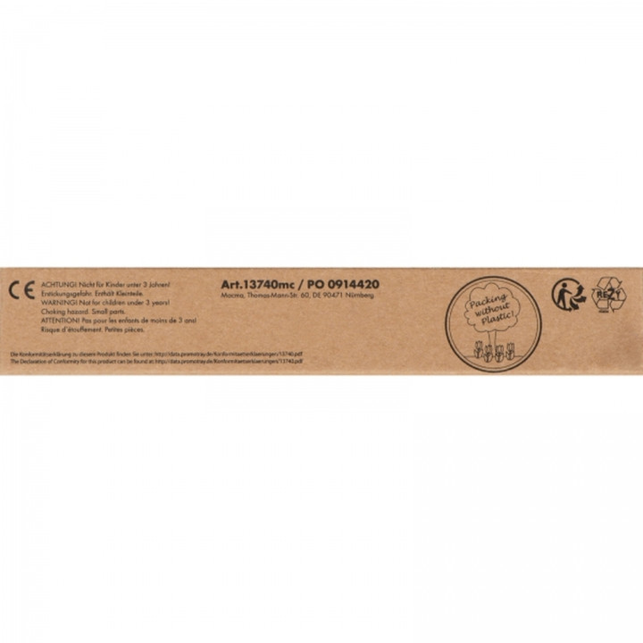 Kredki drewniane 4 kolory neonowe ASHLEY