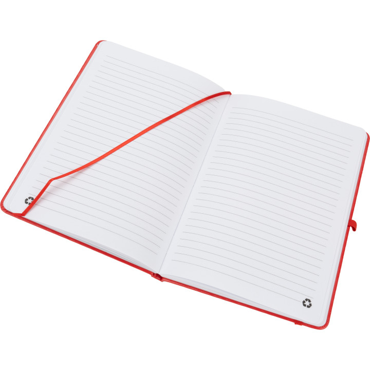 Notatnik A5 w linie z PU z recyklingu CLEO
