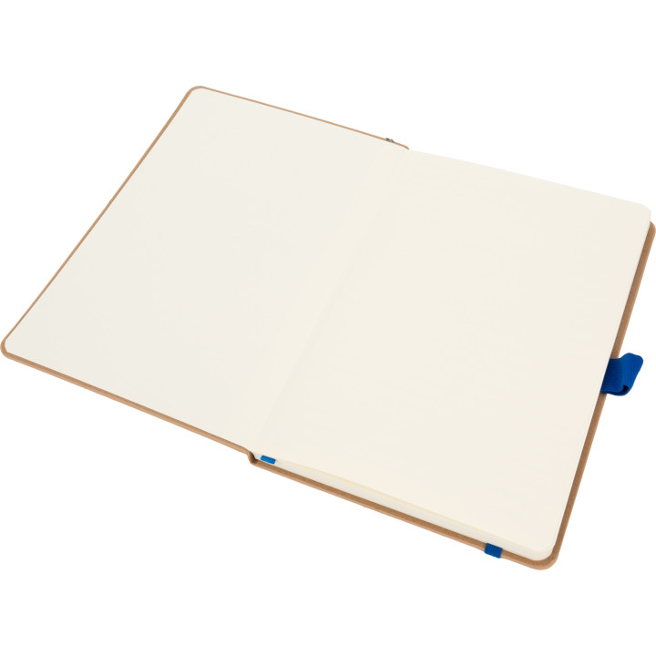 Notatnik A5 w linie z poliestru z recyklingu TEOFILO