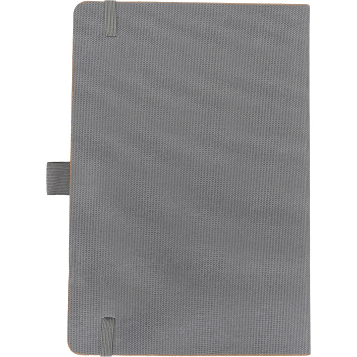 Notatnik A5 w linie z poliestru z recyklingu TEOFILO