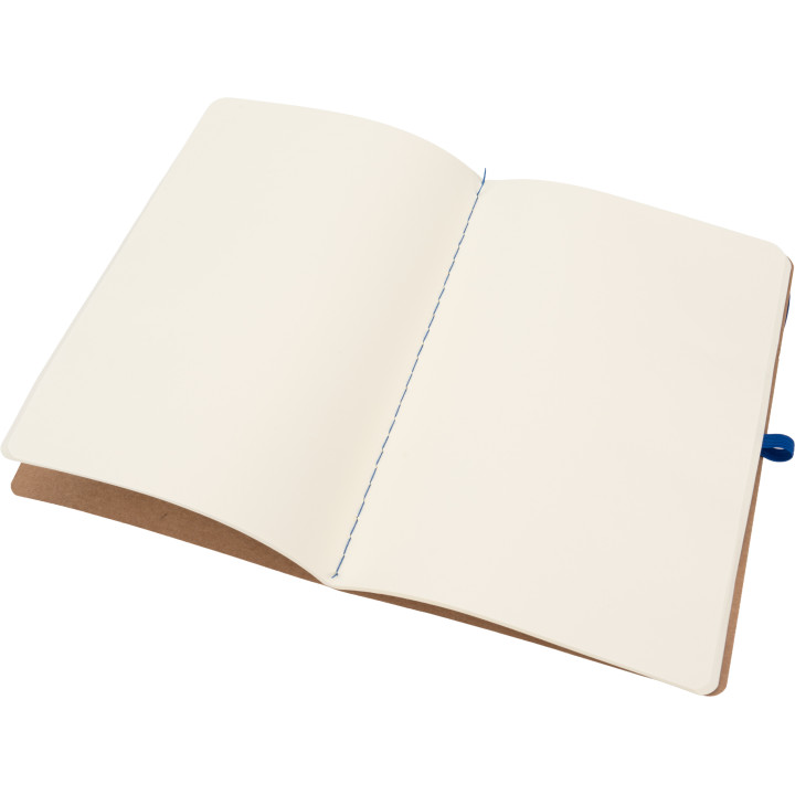 Notatnik A5 z czystymi stronami i długopisem z materiałów z recyklingu CHLOE