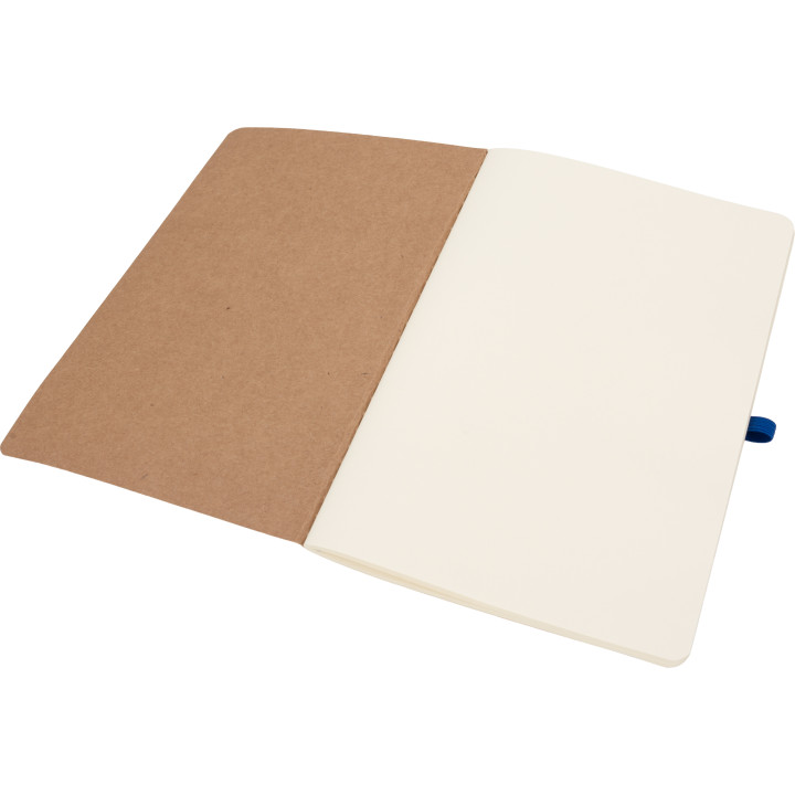 Notatnik A5 z czystymi stronami i długopisem z materiałów z recyklingu CHLOE