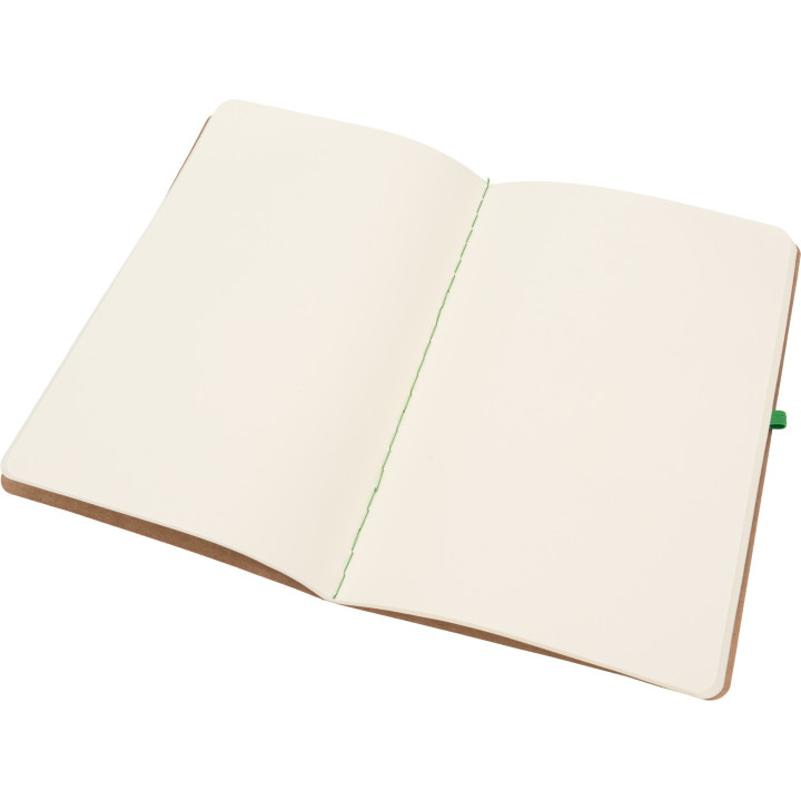 Notatnik A5 z czystymi stronami i długopisem z materiałów z recyklingu CHLOE